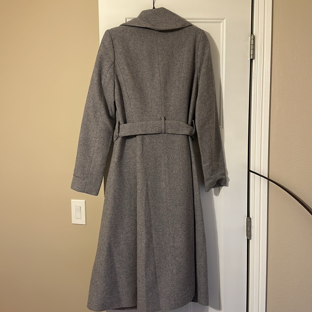 Gray Wool Coat - image 3